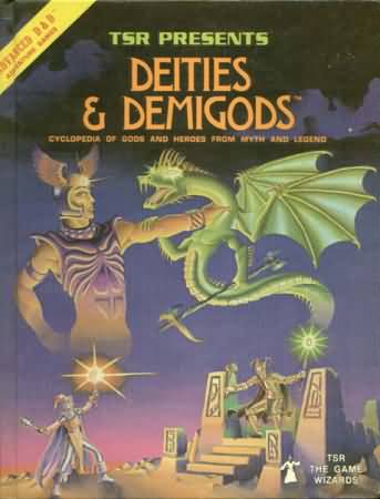 Dungeons and Dragons 1st ed: Deities and Demigods with Cthulhu Mythos - USED