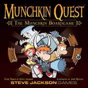 Munchkin Quest Board Game - USED - By Seller No: 375 Craig Maloney