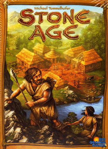 Stone Age Board Game (C) - USED - By Seller No: 4100 Michael Papak