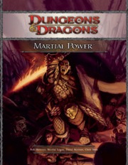 Dungeons and Dragons 4th ed: Martial Power - Used