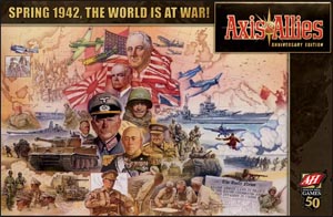 Axis and Allies Anniversary Edition - USED - By Seller No: 1563 John Duncan Roach Jr