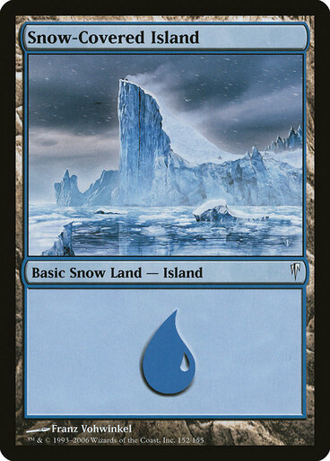 Snow-Covered Island (Coldsnap)