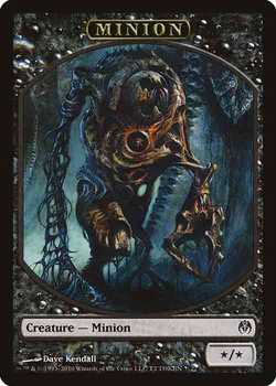 Minion Token - Black - */*