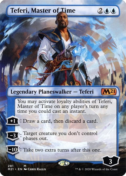 Teferi, Master of Time - Borderless Collectors Edition