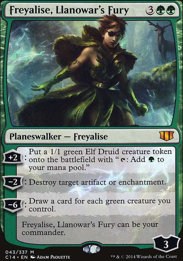 "Freyalise, Llanowar's Fury"