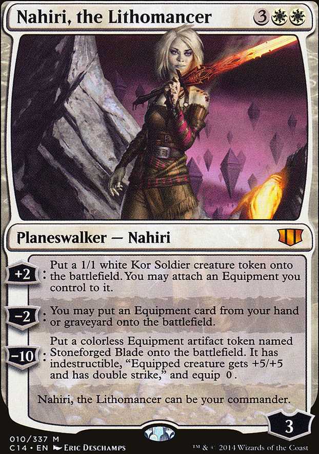 "Nahiri, the Lithomancer"