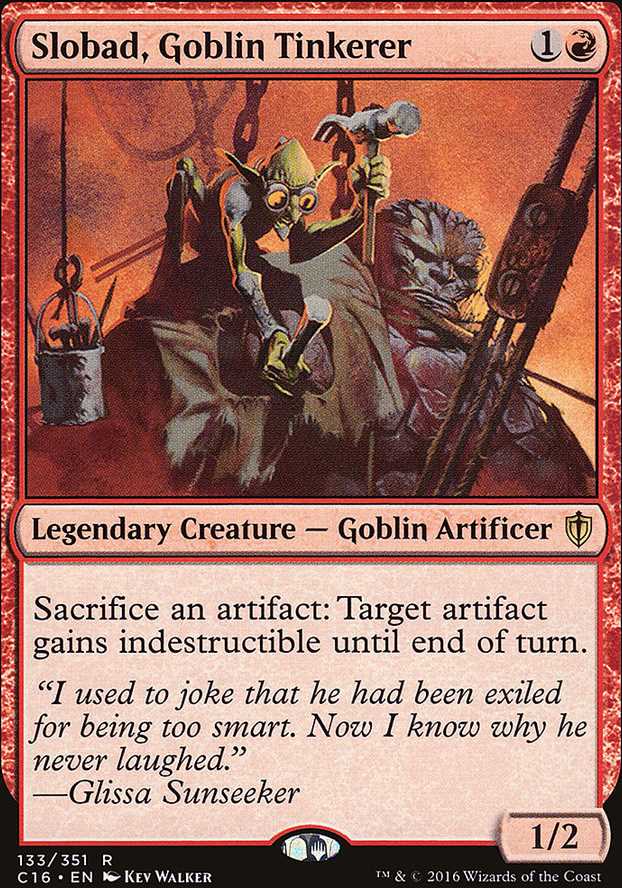 "Slobad, Goblin Tinkerer"