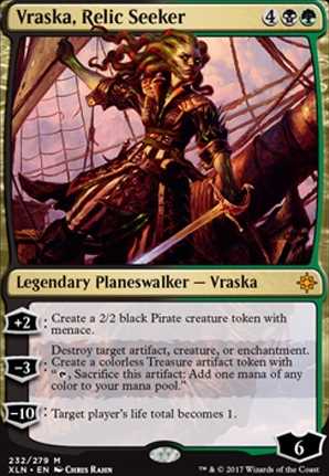 Vraska, Relic Seeker (Ixalan) - FOIL