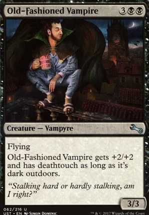 Old-Fashioned Vampire