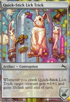 Quick-Stick Lick Trick