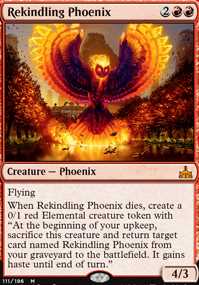 Rekindling Phoenix - (Rivals of Ixalan) - FOIL