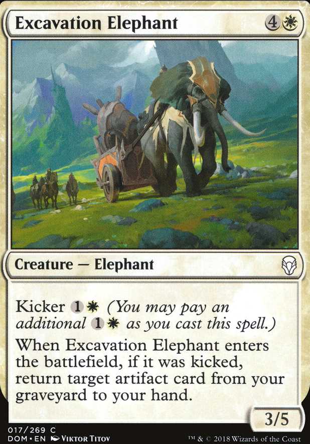 Excavation Elephant