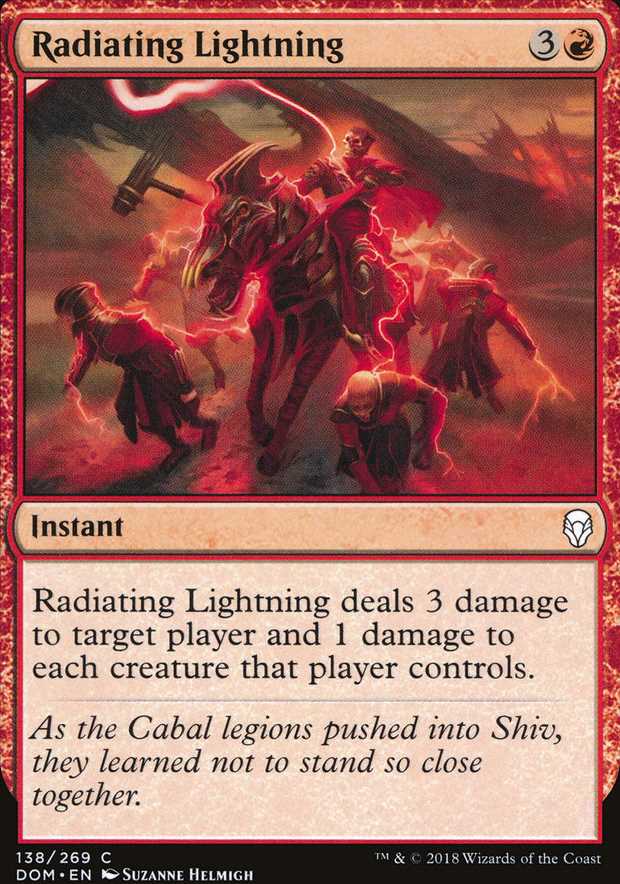 Radiating Lightning