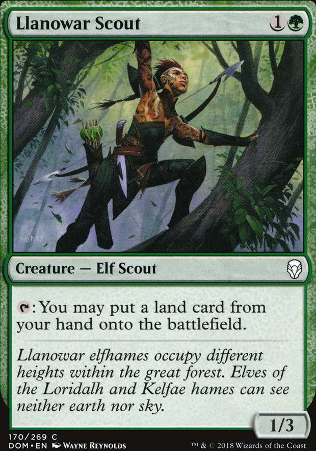 Llanowar Scout