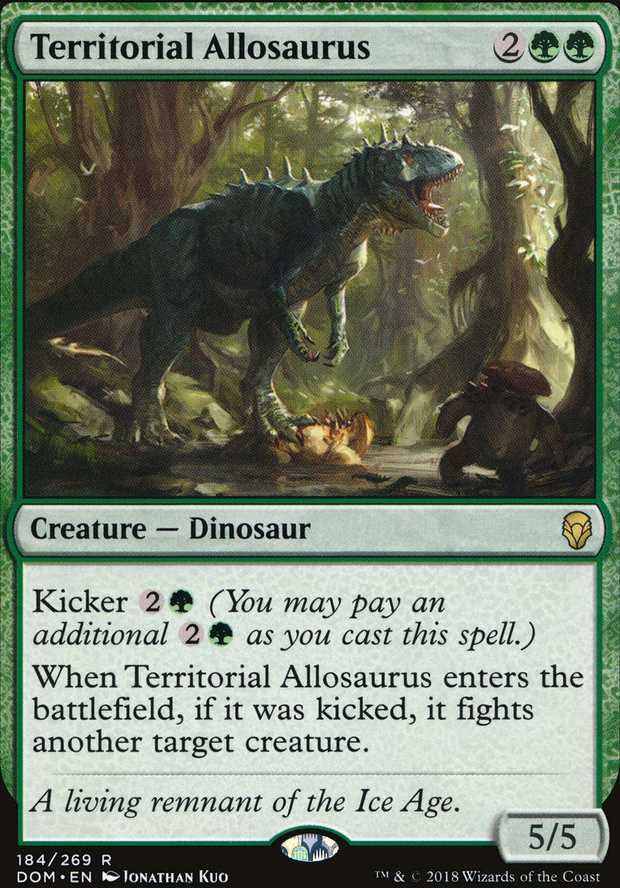 Territorial Allosaurus
