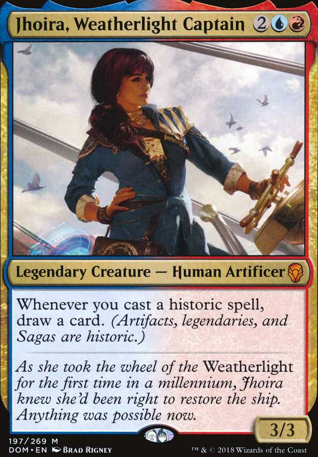 "Jhoira, Weatherlight Captain"