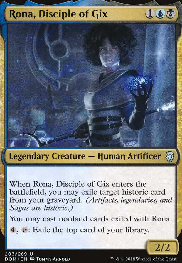 "Rona, Disciple of Gix"