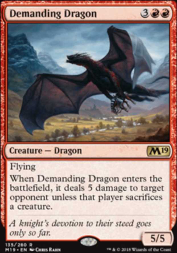 Demanding Dragon