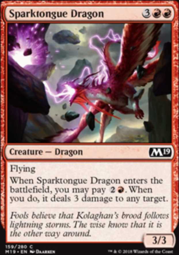 Sparktongue Dragon