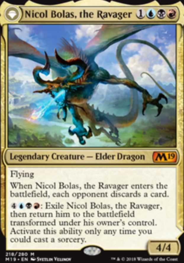 "Nicol Bolas, the Ravager"