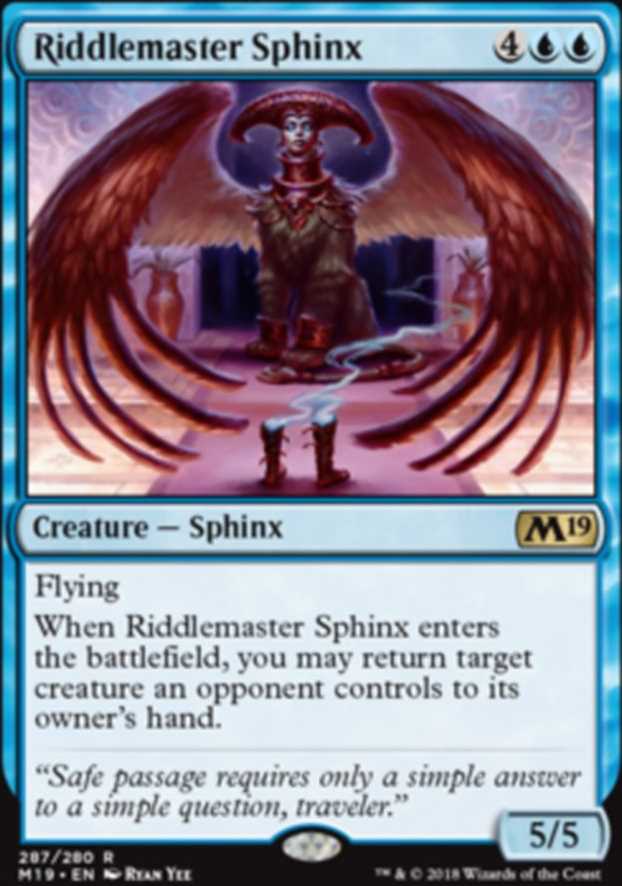 Riddlemaster Sphinx