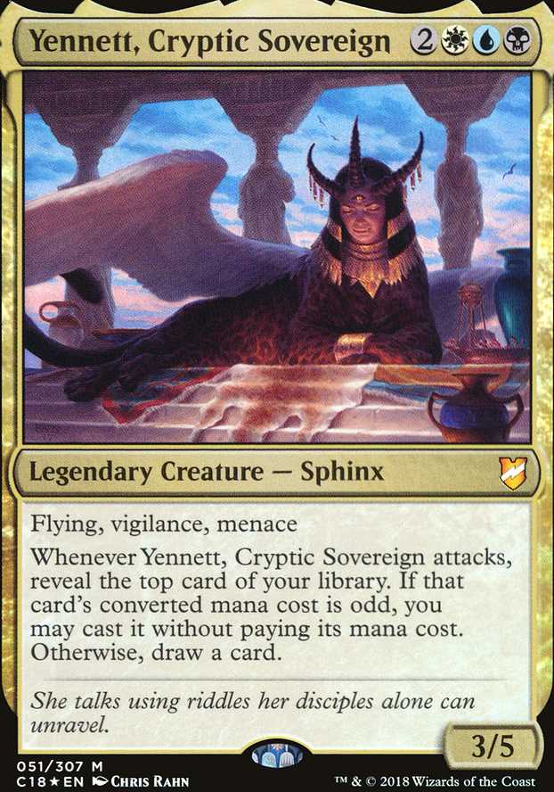 "Yennett, Cryptic Sovereign"