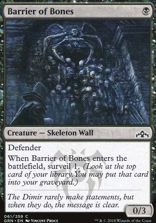 Barrier of Bones