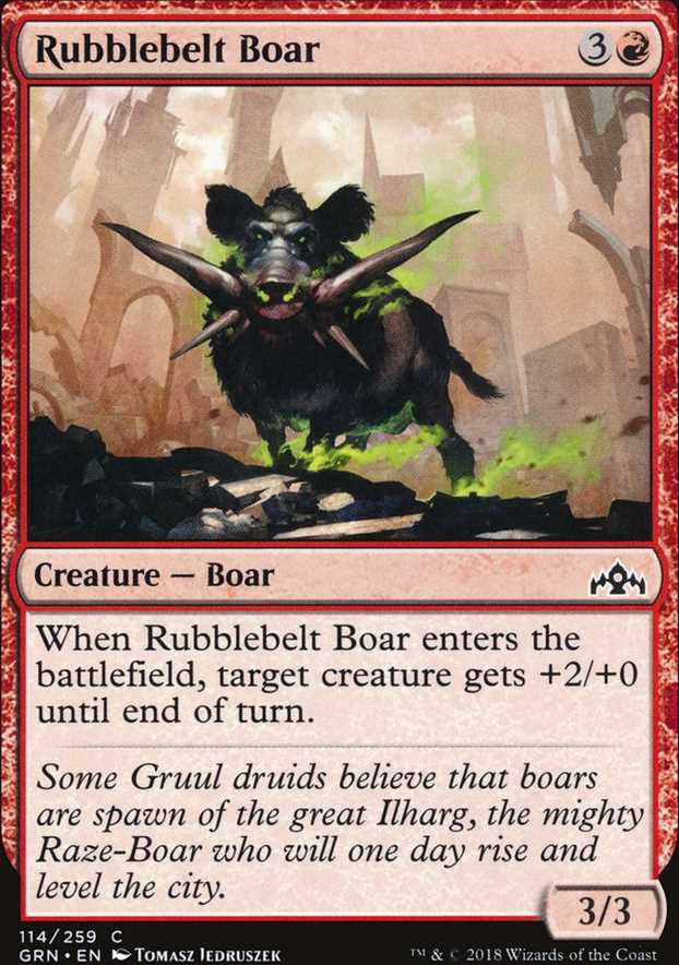 Rubblebelt Boar