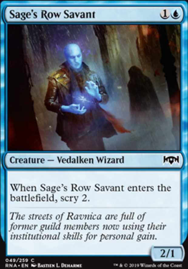 Sage's Row Savant