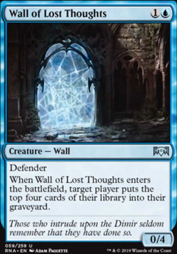 Wall of Lost Thoughts