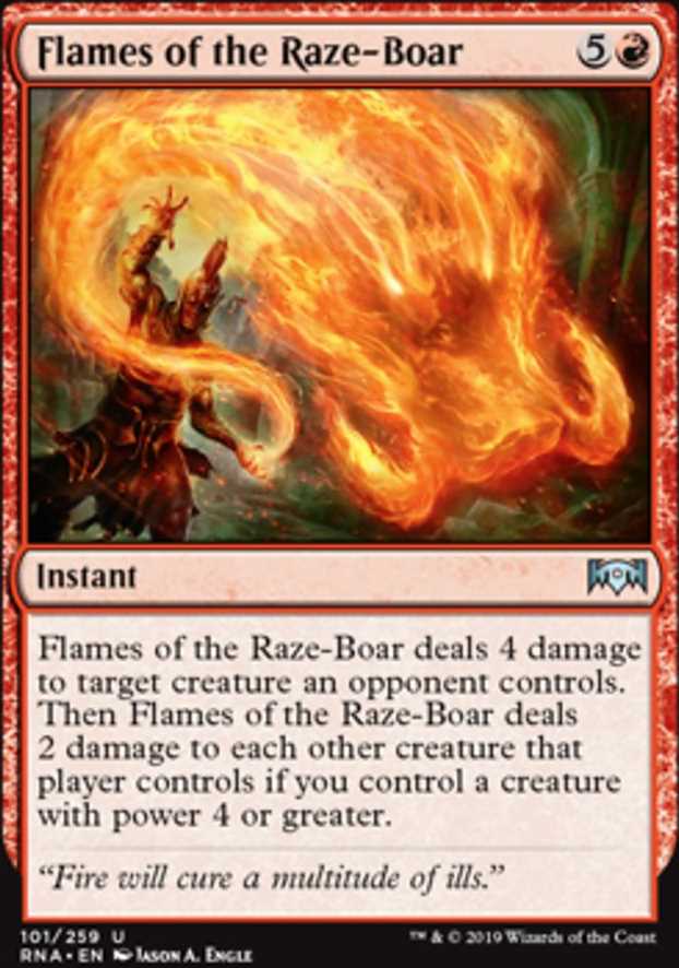 Flames of the Raze-Boar