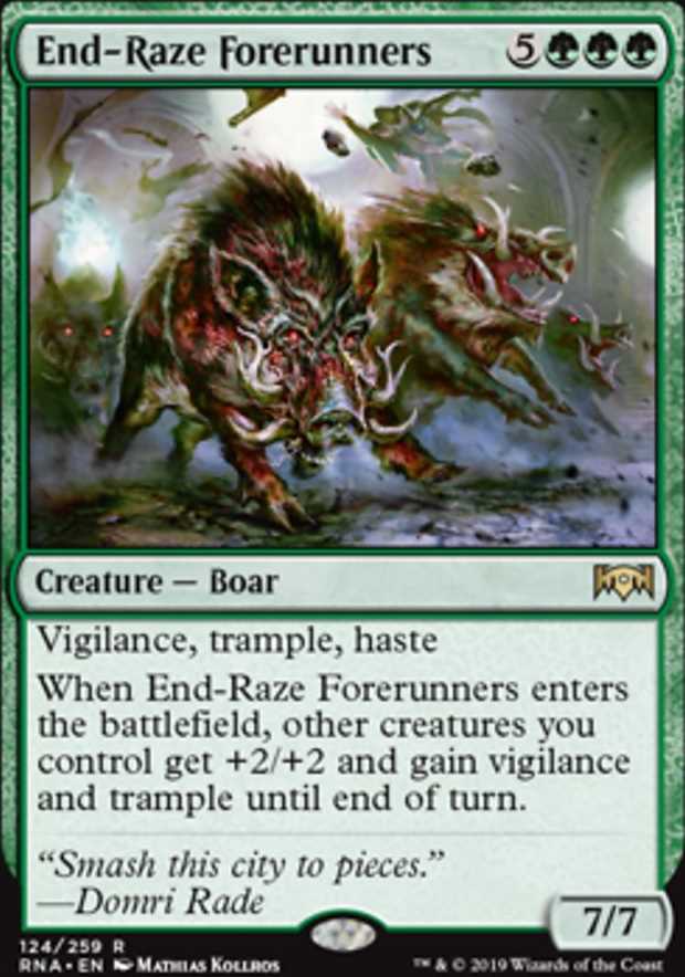 End-Raze Forerunners