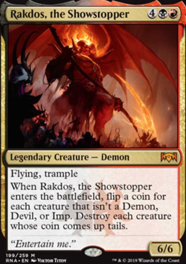 "Rakdos, the Showstopper"