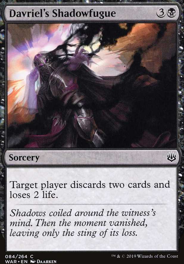 Davriel's Shadowfugue