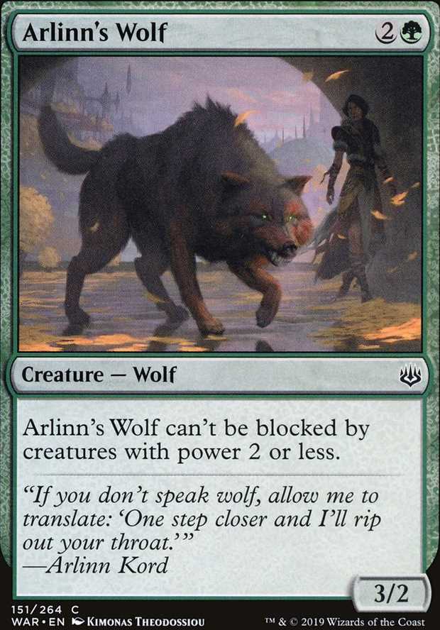 Arlinn's Wolf