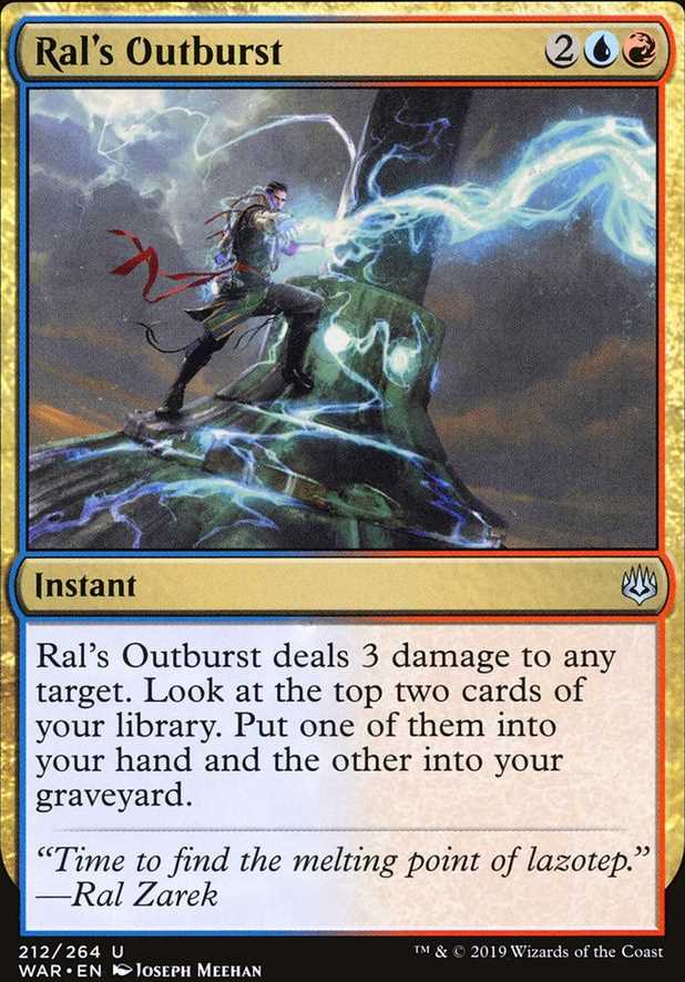 Ral's Outburst