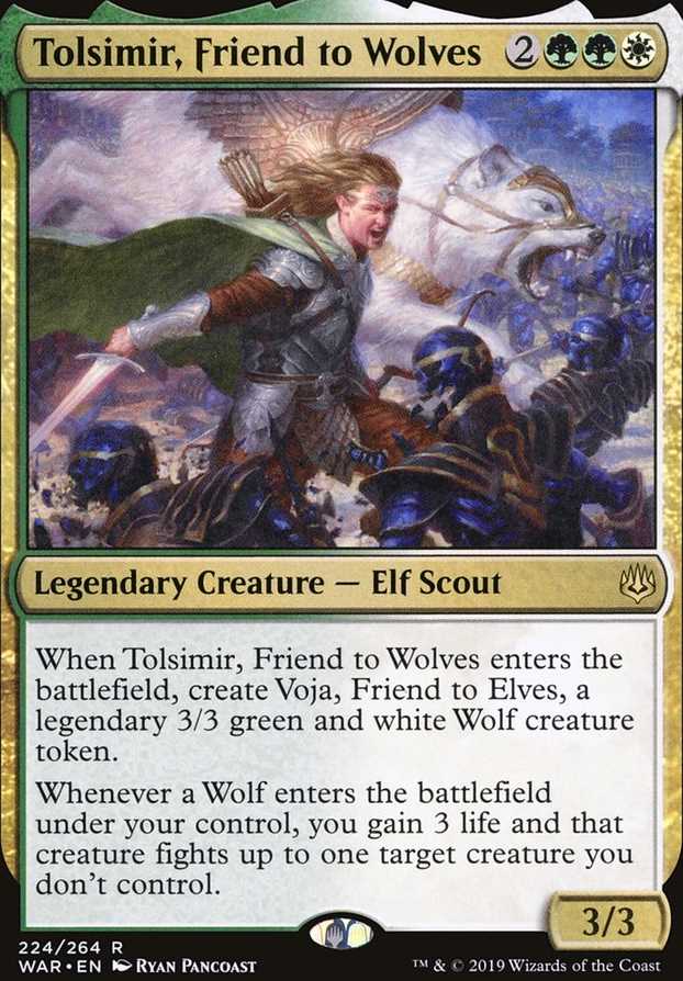 "Tolsimir, Friend to Wolves"