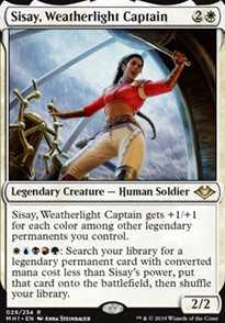 "Sisay, Weatherlight Captain"