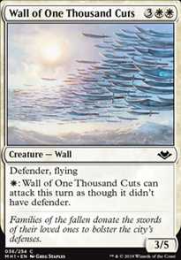 Wall of One Thousand Cuts