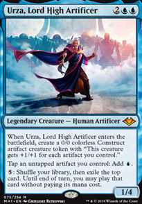 "Urza, Lord High Artificer"