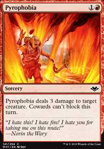 Pyrophobia