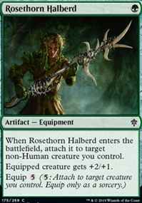 Rosethorn Halberd