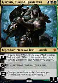 "Garruk, Cursed Huntsman"