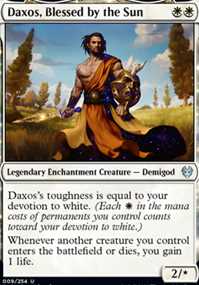 "Daxos, Blessed by the Sun"