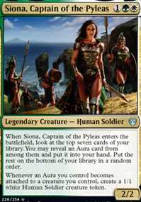 "Siona, Captain of the Pyleas"