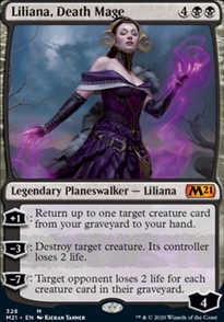 "Liliana, Death Mage - Collectors Edition"