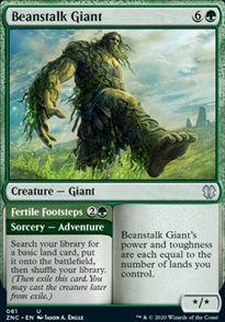 Beanstalk Giant // Fertile Footsteps