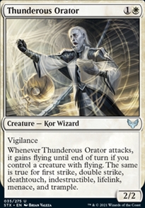 Thunderous Orator