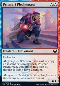 Prismari Pledgemage