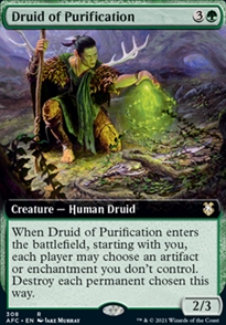 Druid of Purification - Commander